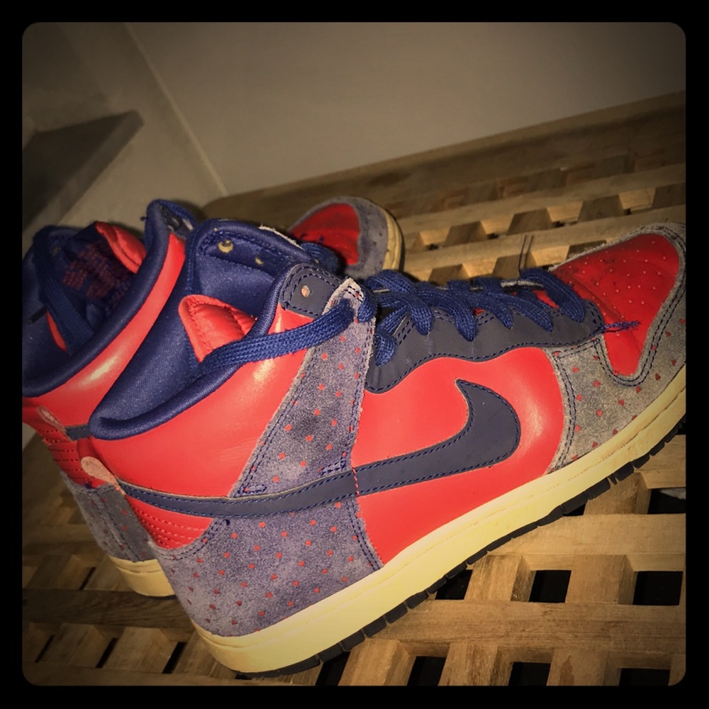 Jordan 1 High Top (Red and Blue)